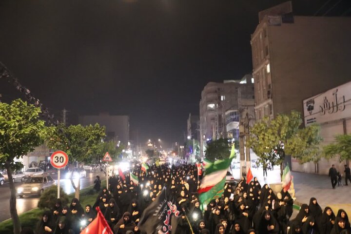 تصاویر/ تداوم اجتماع خون‌خواهی امام شهید در قرچک