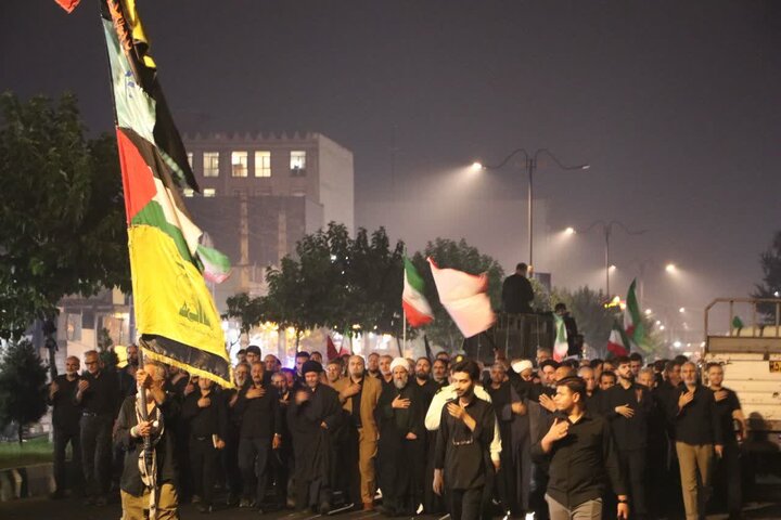 تصاویر/ تداوم اجتماع خون‌خواهی امام شهید در قرچک