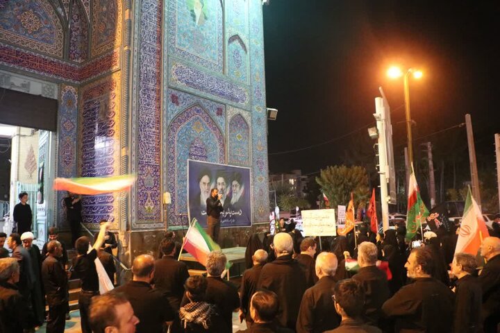 تصاویر/ تداوم اجتماع خون‌خواهی امام شهید در قرچک
