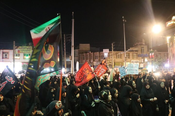 تصاویر/ تداوم اجتماع خون‌خواهی امام شهید در قرچک