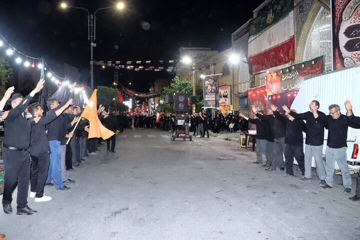 تصاویر/ تداوم اجتماع خون‌خواهی امام شهید در ابهر