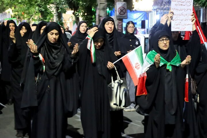 تصاویر/ تداوم اجتماع خون‌خواهی امام شهید در ابهر