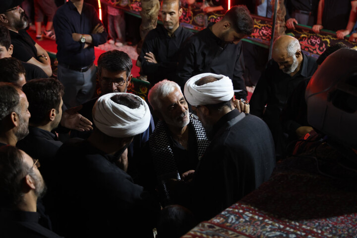 تصاویر / برپایی مراسم شام غریبان در منطقه خضر همدان