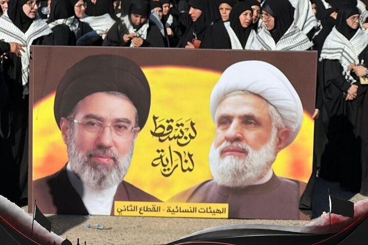 مراسم عاشورای حسینی در منطقه بقاع در لبنان