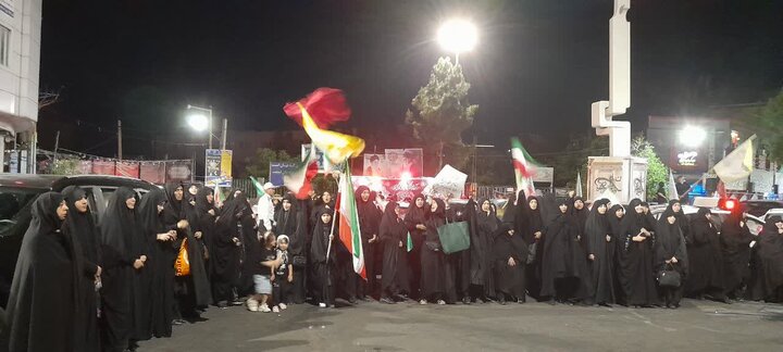 تصاویر/ تداوم اجتماع خون‌خواهی امام شهید در اسکو