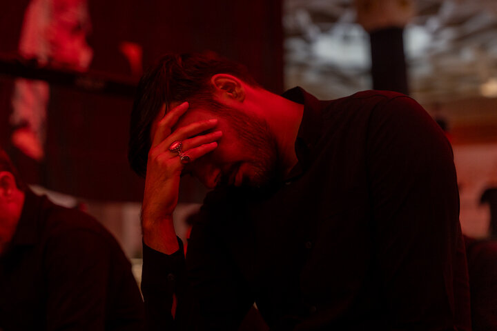 عزاداری زائران حرم حضرت معصومه (س) در شام غریبان امام حسین (ع)