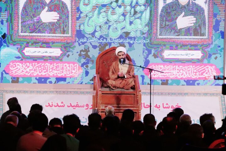 تصاویر/ مراسم دهه اول محرم در گلزار شهدای کرمان