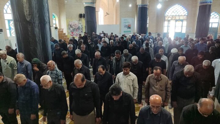 تصاویر/ اقامه نمازجمعه شهر کهنوج