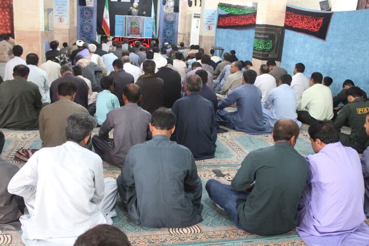 تصاویر/ اقامه نمازجمعه شهر جازموریان