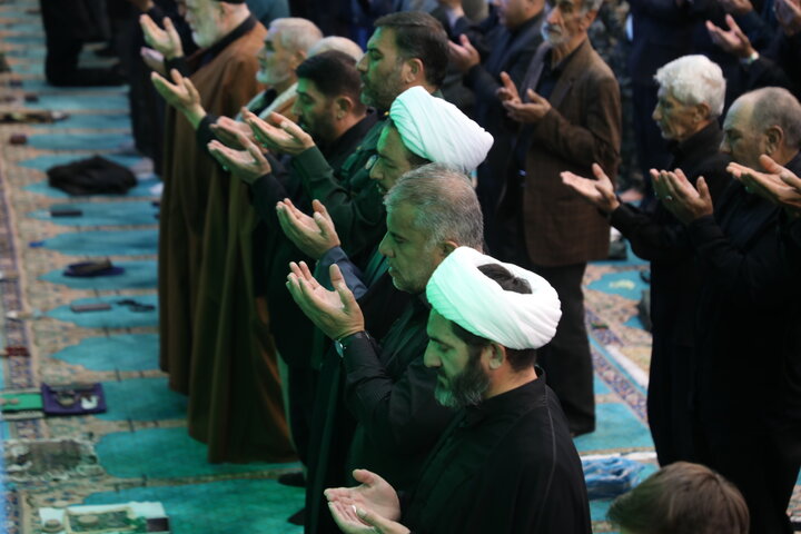 تصاویر/آئین مقتل خوانی در نماز جمعه ارومیه