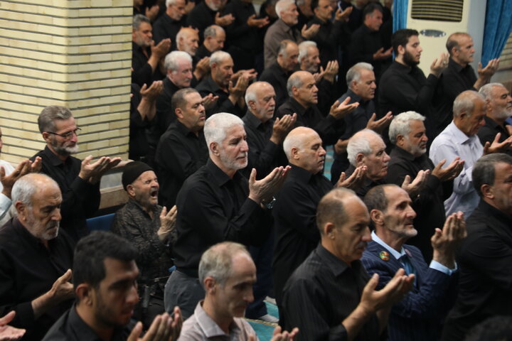 تصاویر/آئین مقتل خوانی در نماز جمعه ارومیه