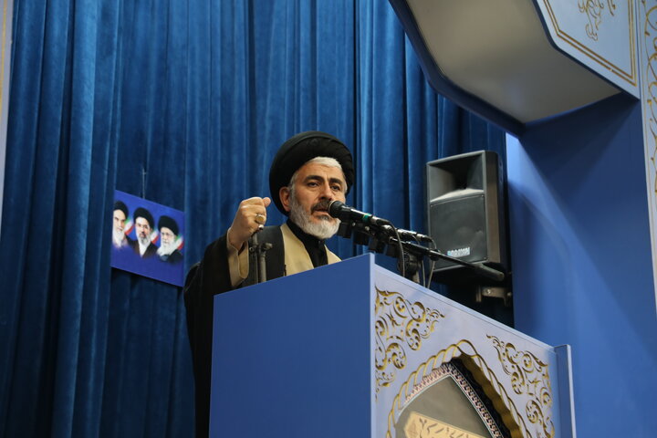 تصاویر/آئین مقتل خوانی در نماز جمعه ارومیه