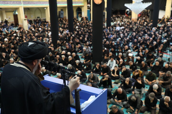 تصاویر/آئین مقتل خوانی در نماز جمعه ارومیه