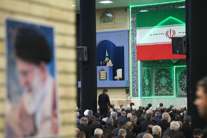 تصاویر/آئین مقتل خوانی در نماز جمعه ارومیه