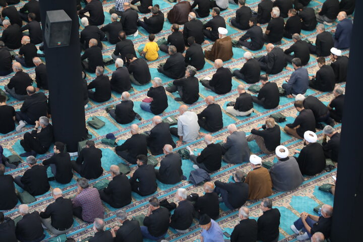 تصاویر/آئین مقتل خوانی در نماز جمعه ارومیه