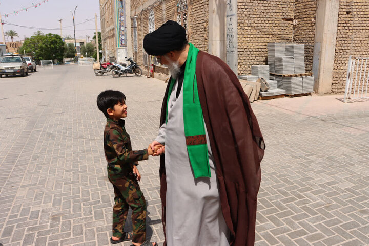 تصاویر/ نماز عبادی سیاسی جمعه شهرستان بافق