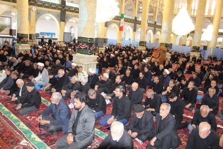 تصاویر/ برگزاری نماز عبادی سیاسی جمعه در بناب