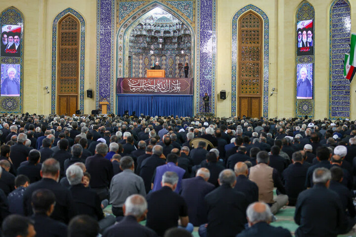 نماز جمعه تبریز به روایت تصویر