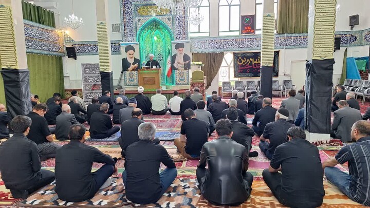 تصاویر/ برگزاری نماز عبادی سیاسی جمعه در ترکمنچای