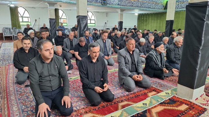 تصاویر/ برگزاری نماز عبادی سیاسی جمعه در ترکمنچای