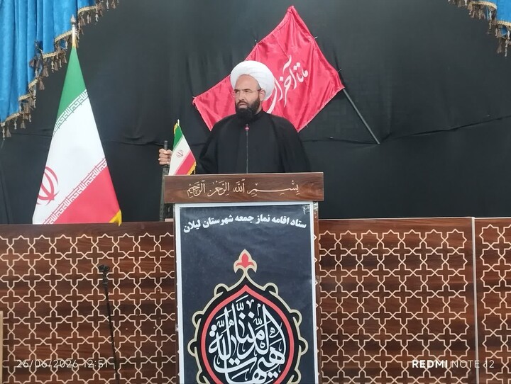 تصاویر/ برگزاری نماز عبادی سیاسی جمعه در لیلان