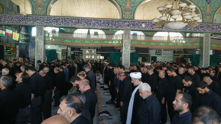 نماز جمعه میانه به روایت تصویر
