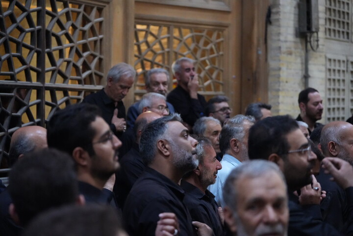 تصاویر |هفتادمین سال قافله عزاداری یازدهم محرم حسینیه بنی فاطمه