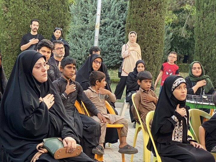 تصاویر/ سوگواره آیینی زمزم صلوات