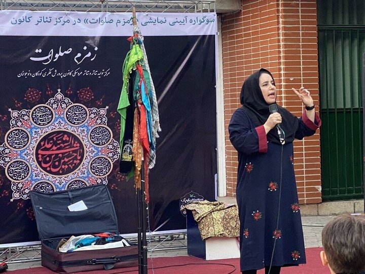 تصاویر/ سوگواره آیینی زمزم صلوات