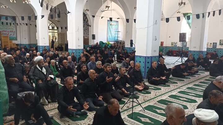 تصاویر/ نماز عبادی سیاسی بخش کویرات