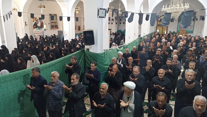 تصاویر/ نماز عبادی سیاسی بخش کویرات