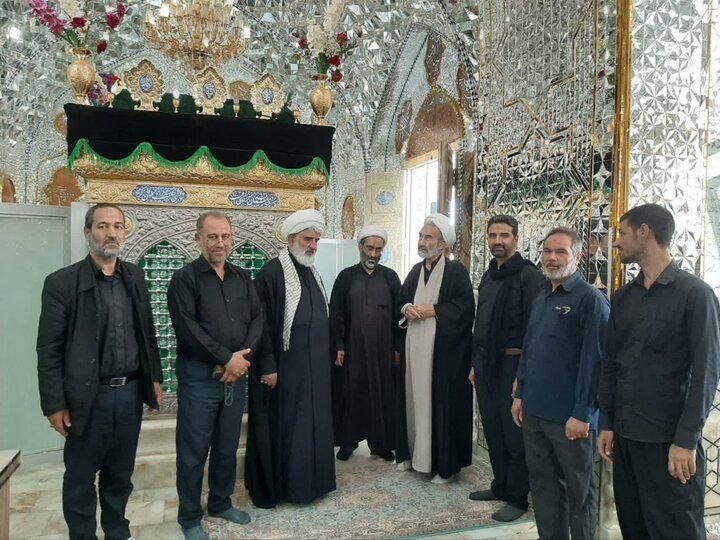 تصاویر/ نماز عبادی سیاسی بخش کویرات