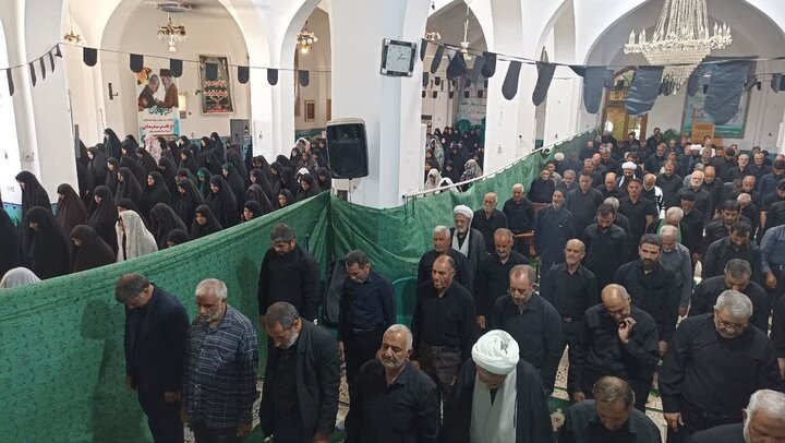 تصاویر/ نماز عبادی سیاسی بخش کویرات