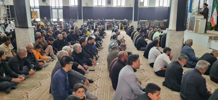 تصاویر| نماز جمعه عبادی سیاسی سربیشه