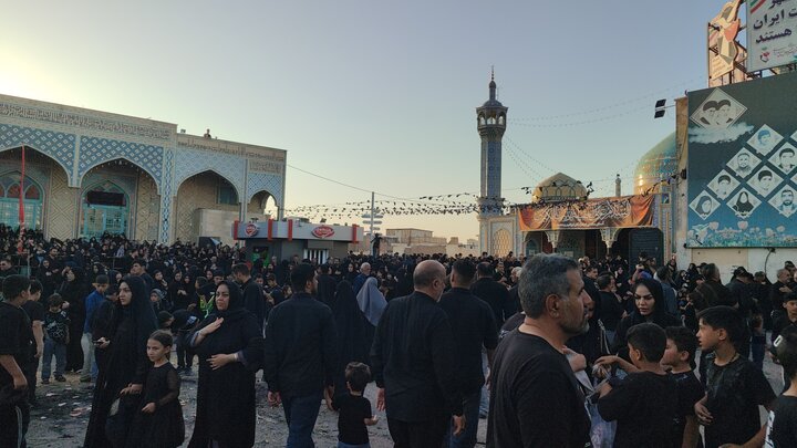 تصاویر | در سوگ خیمه‌های سوخته؛ برگزاری آیین خیمه سوزان در قلب قم
