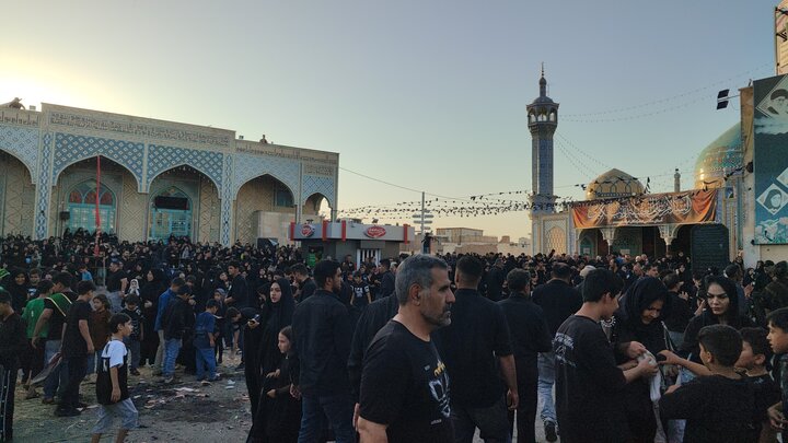 تصاویر | در سوگ خیمه‌های سوخته؛ برگزاری آیین خیمه سوزان در قلب قم