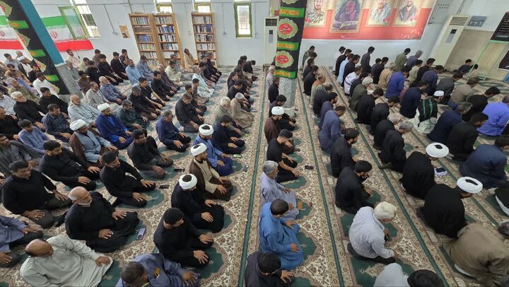تصاویر/ اقامه نمازجمعه شهر ریگان