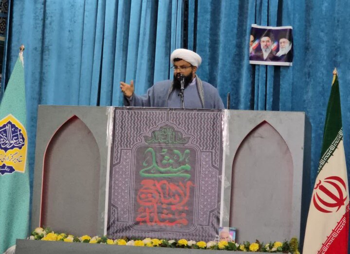 تصاویر/ اقامه نمازجمعه شهر ریگان