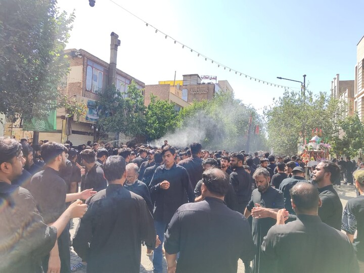 تصاویر/ راهپیمایی باشکوه عاشوراییِ علما و طلاب هندی در شهر مقدس قم