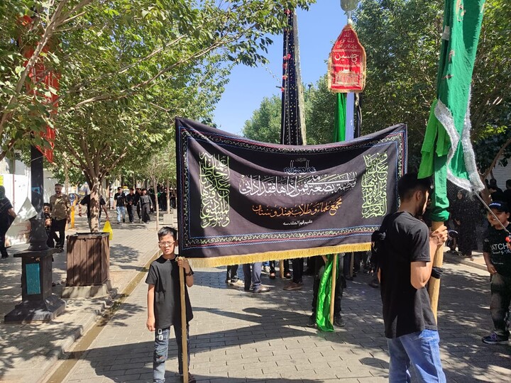 تصاویر/ راهپیمایی باشکوه عاشوراییِ علما و طلاب هندی در شهر مقدس قم