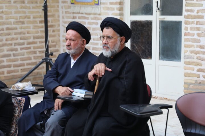 تصاویر/ یازدهمین روز مجلس عزاداری محرم (عاشورای حسینی) در حوزه علمیه استان یزد