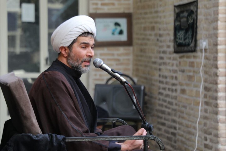 تصاویر/ یازدهمین روز مجلس عزاداری محرم (عاشورای حسینی) در حوزه علمیه استان یزد