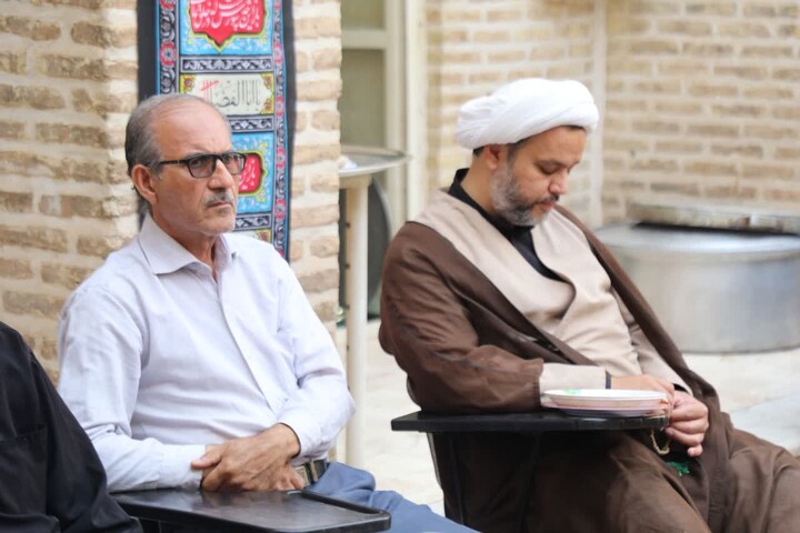 تصاویر/ یازدهمین روز مجلس عزاداری محرم (عاشورای حسینی) در حوزه علمیه استان یزد