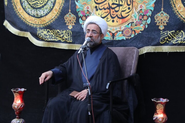 تصاویر/ یازدهمین روز مجلس عزاداری محرم (عاشورای حسینی) در حوزه علمیه استان یزد