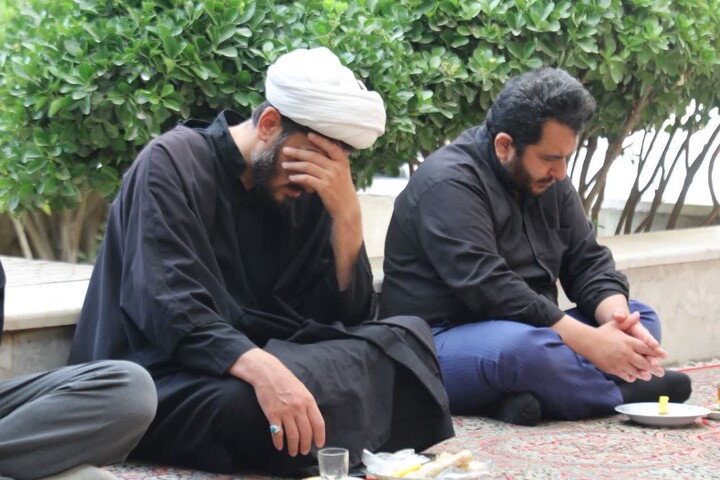 تصاویر/ یازدهمین روز مجلس عزاداری محرم (عاشورای حسینی) در حوزه علمیه استان یزد