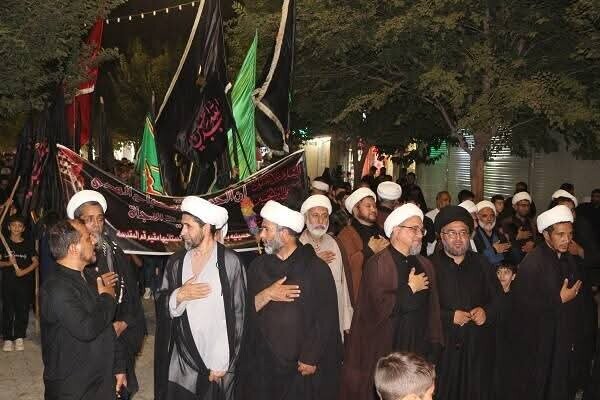 تصاویر/ برگزاری مجالس عزاداری و آیین‌های سوگواری توسط علما و طلاب بلتستان در قم مقدس