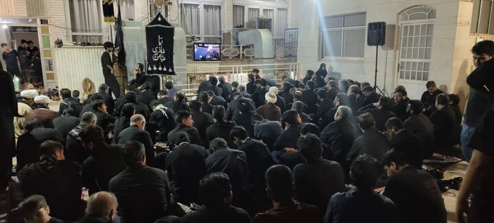 تصاویر/ برگزاری مجالس عزاداری و آیین‌های سوگواری توسط علما و طلاب بلتستان در قم مقدس