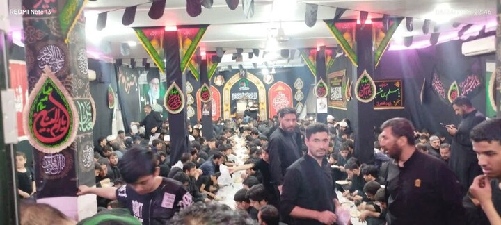 تصاویر/ برگزاری مجالس عزاداری و آیین‌های سوگواری توسط علما و طلاب بلتستان در قم مقدس