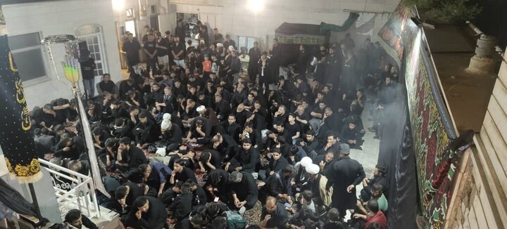 تصاویر/ برگزاری مجالس عزاداری و آیین‌های سوگواری توسط علما و طلاب بلتستان در قم مقدس