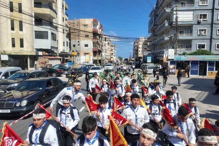 عزاداری عاشورای حسینی در شهر الحوش لبنان